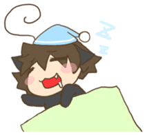 antenna cat sticker #1096482