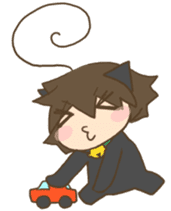 antenna cat sticker #1096487