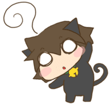 antenna cat sticker #1096489