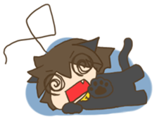 antenna cat sticker #1096491