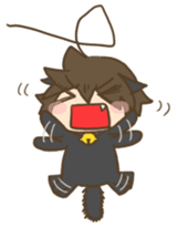 antenna cat sticker #1096494