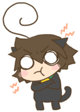 antenna cat sticker #1096495