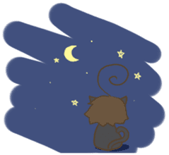 antenna cat sticker #1096505