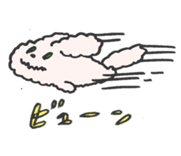 mocomocorabbit sticker #1096629