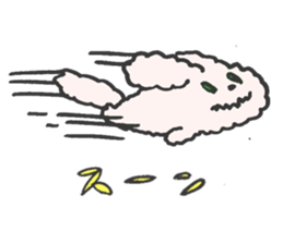 mocomocorabbit sticker #1096630