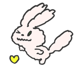 mocomocorabbit sticker #1096631