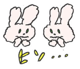 mocomocorabbit sticker #1096636