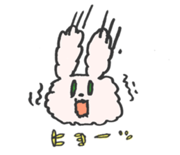 mocomocorabbit sticker #1096638