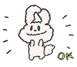 mocomocorabbit sticker #1096642