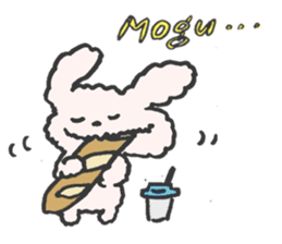 mocomocorabbit sticker #1096645