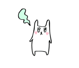 Marshmallow Bunny sticker #1096768