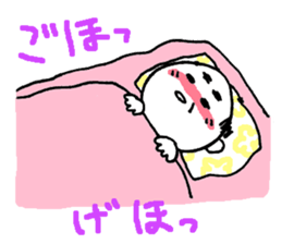 Girly old man "KYAPITA SAN" sticker #1096910