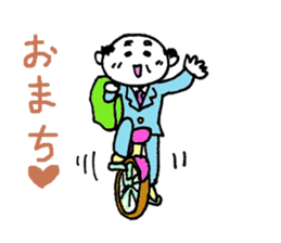 Girly old man "KYAPITA SAN" sticker #1096926