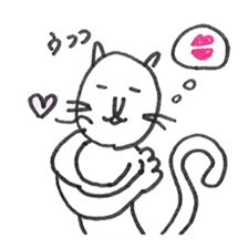 Cat "Nekoyama" Sticker sticker #1097061