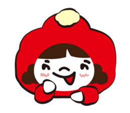 The child who puts on a cowl sticker #1097071