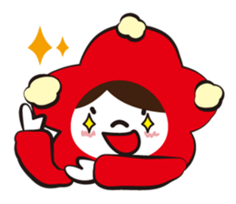 The child who puts on a cowl sticker #1097075