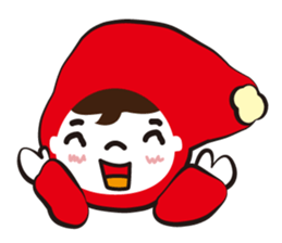 The child who puts on a cowl sticker #1097079