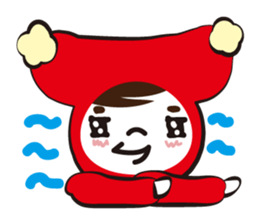 The child who puts on a cowl sticker #1097085