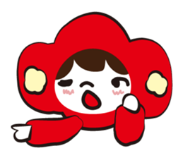 The child who puts on a cowl sticker #1097090