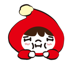 The child who puts on a cowl sticker #1097096