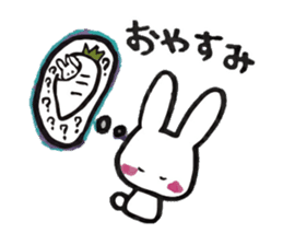 Rabbit is CHIBIKO sticker #1097106