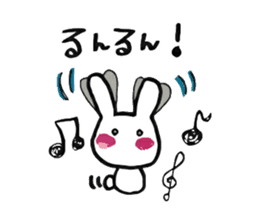 Rabbit is CHIBIKO sticker #1097115