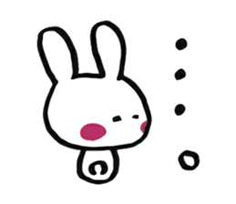 Rabbit is CHIBIKO sticker #1097116