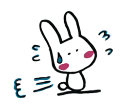 Rabbit is CHIBIKO sticker #1097117