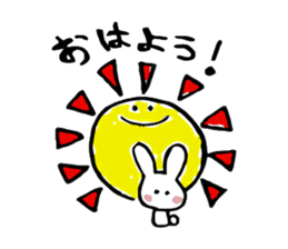 Rabbit is CHIBIKO sticker #1097120