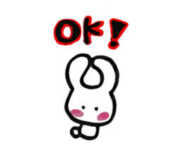 Rabbit is CHIBIKO sticker #1097126