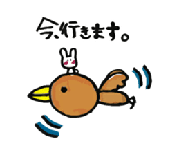 Rabbit is CHIBIKO sticker #1097127