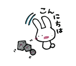 Rabbit is CHIBIKO sticker #1097130