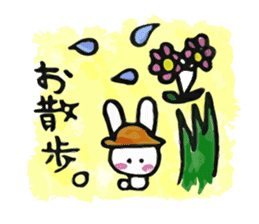 Rabbit is CHIBIKO sticker #1097140