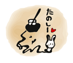 Rabbit is CHIBIKO sticker #1097142