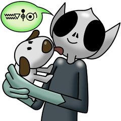 Translate an extraterrestrial's words.