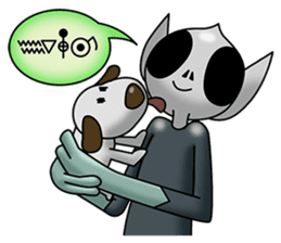 Translate an extraterrestrial's words. sticker #1097349