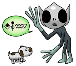 Translate an extraterrestrial's words. sticker #1097350