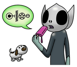 Translate an extraterrestrial's words. sticker #1097352