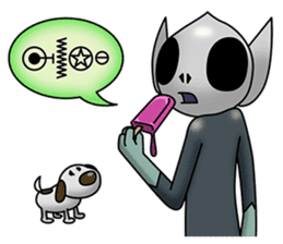 Translate an extraterrestrial's words. sticker #1097352