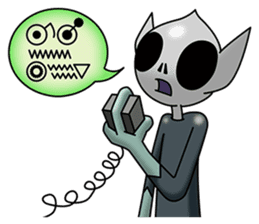 Translate an extraterrestrial's words. sticker #1097372