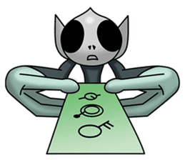 Translate an extraterrestrial's words. sticker #1097378