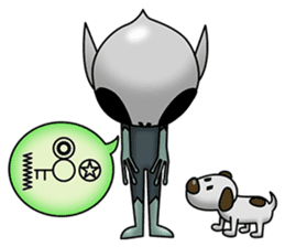 Translate an extraterrestrial's words. sticker #1097380