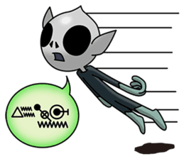 Translate an extraterrestrial's words. sticker #1097382