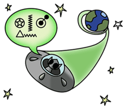 Translate an extraterrestrial's words. sticker #1097385
