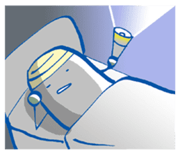 I have stayed at the hospital. sticker #1097727