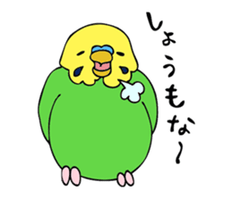 Japanese dialect bird 2 sticker #1097931