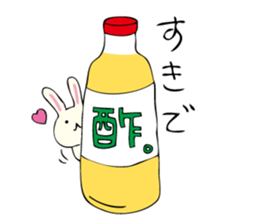 Rabbit, Cat and Panda on and off sticker #1097947