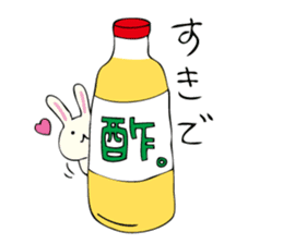 Rabbit, Cat and Panda on and off sticker #1097947