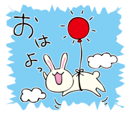 Rabbit, Cat and Panda on and off sticker #1097948