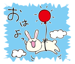 Rabbit, Cat and Panda on and off sticker #1097948